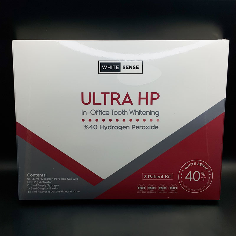 کیت بلیچینگ مطب سه بیمار 40% White Sense Ultra HP - 2