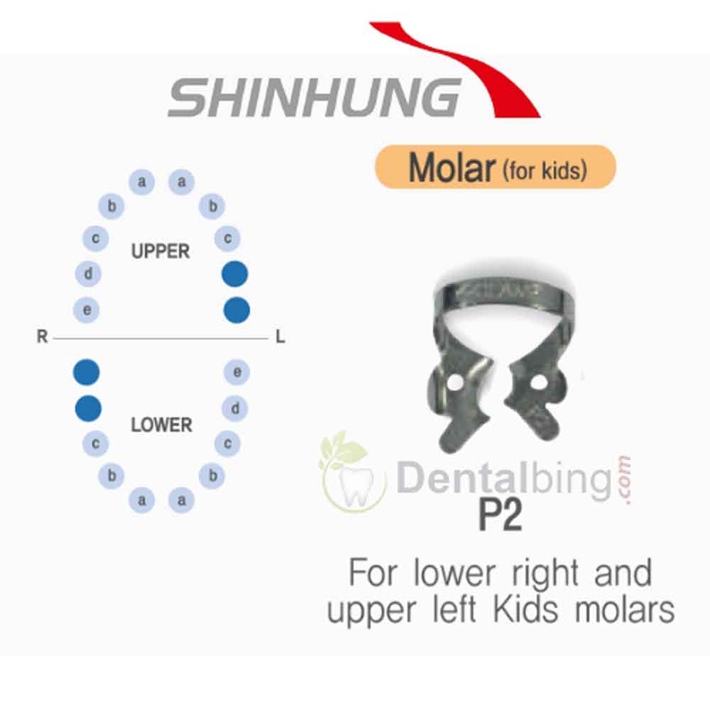 کلمپ دندان شیری LR و UL شین هانگ - P2 - 2