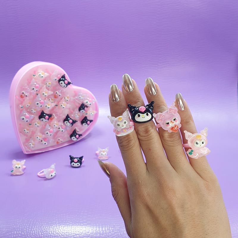 انگشتر کرومی سانریو