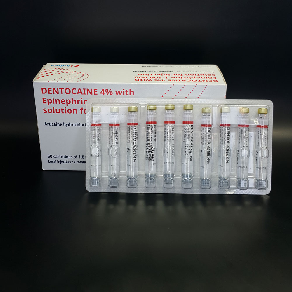 کارپول بیحسی تزریقی دنتاکایین 4% inibsa