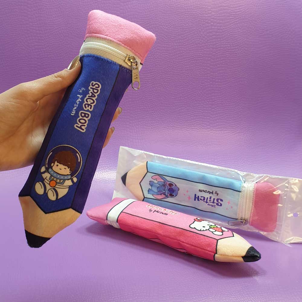 جامدادی تک زیپ طرح مداد - 4