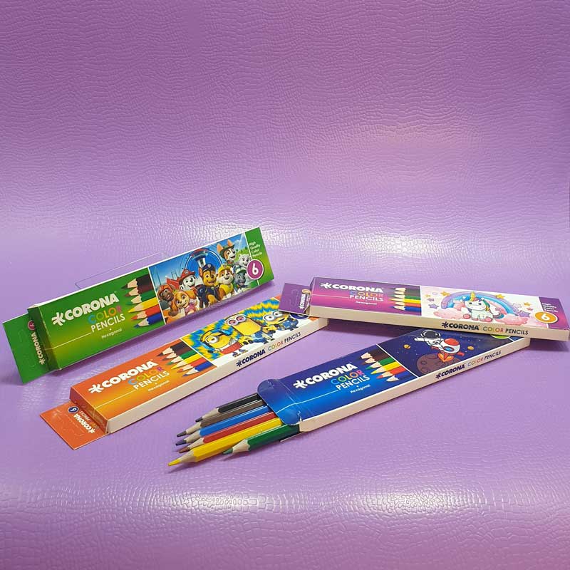 مدادرنگی 6رنگ بزرگ کرونا🎨 - 2