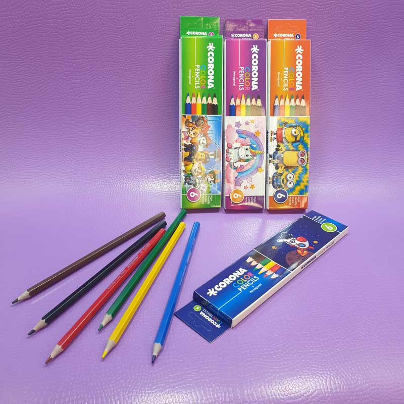 مدادرنگی 6رنگ بزرگ کرونا🎨 - 3