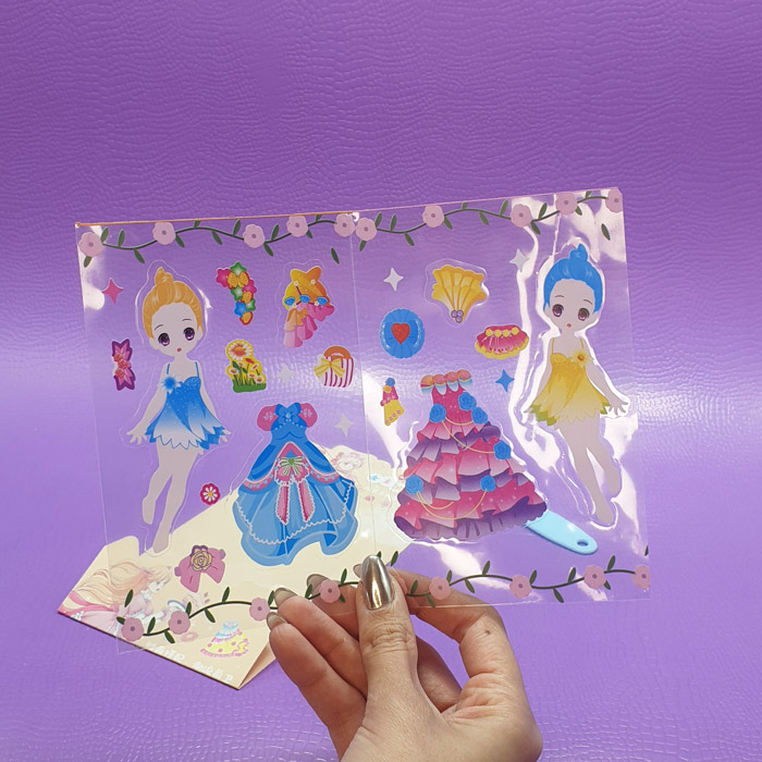 استیکر پرنسسی طراحی لباس طرح جور🧚‍♀️ - 2