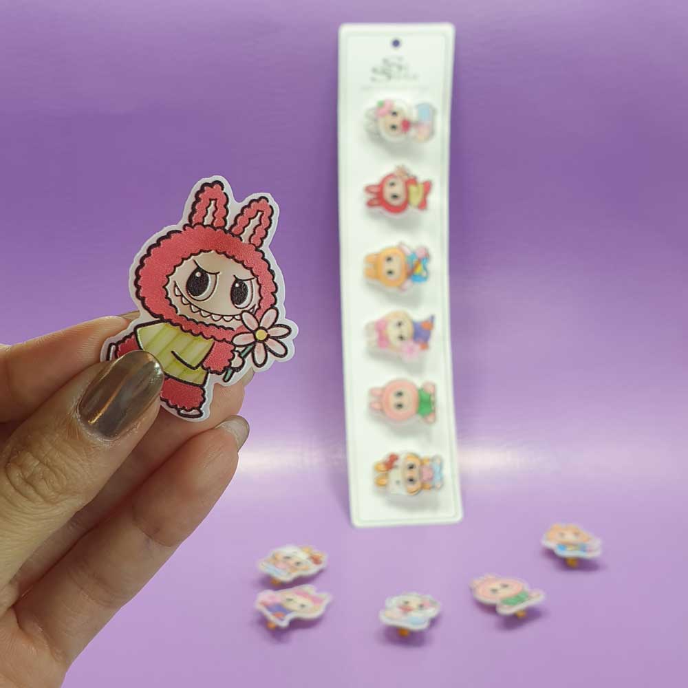 گیره انبری پیکسل دار لبوبو💝