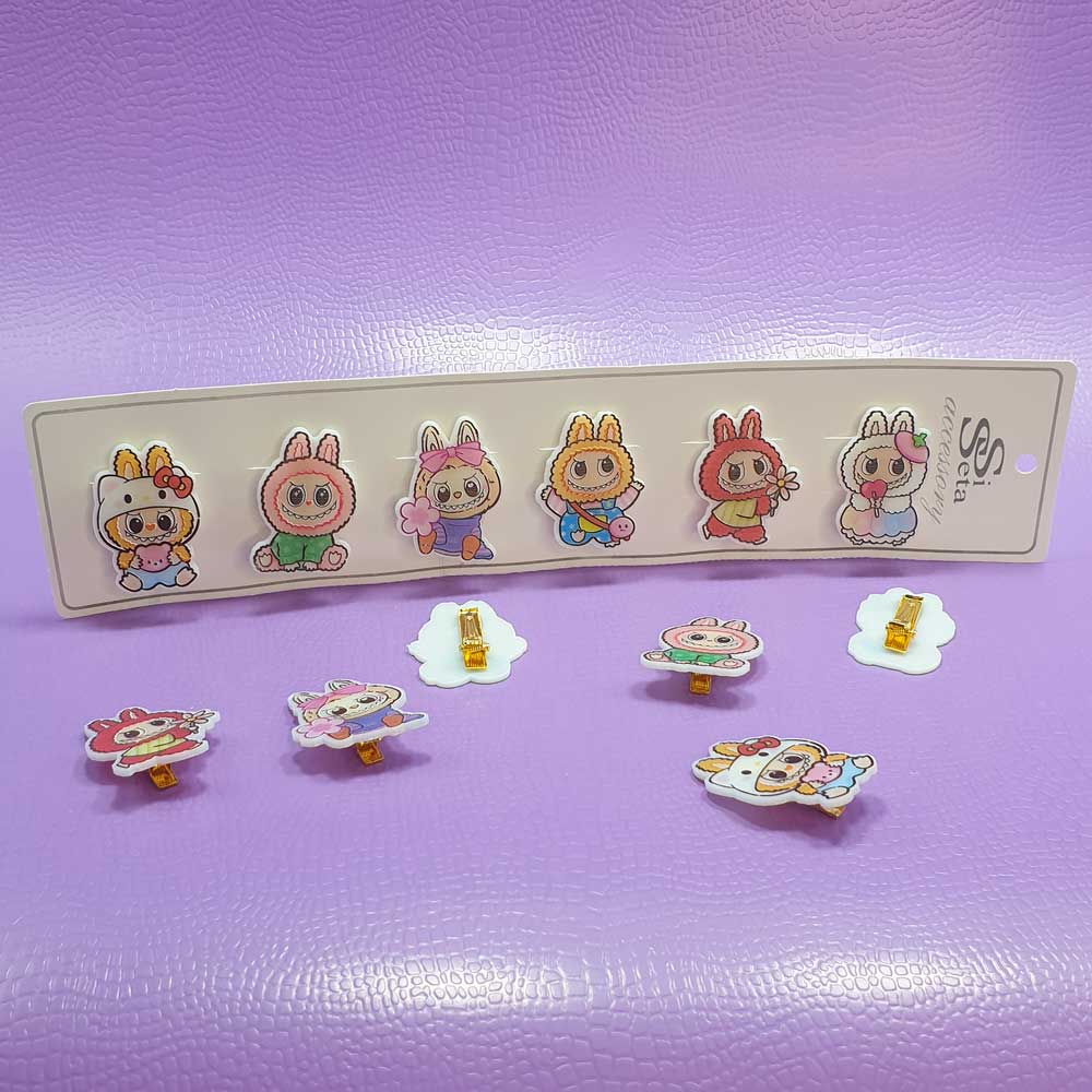 گیره انبری پیکسل دار لبوبو💝 - 4