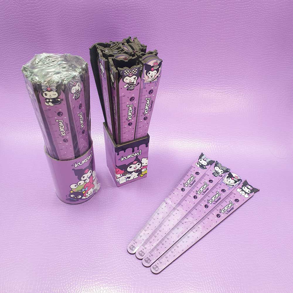 خط کش چوبی کرومی📏 - 5