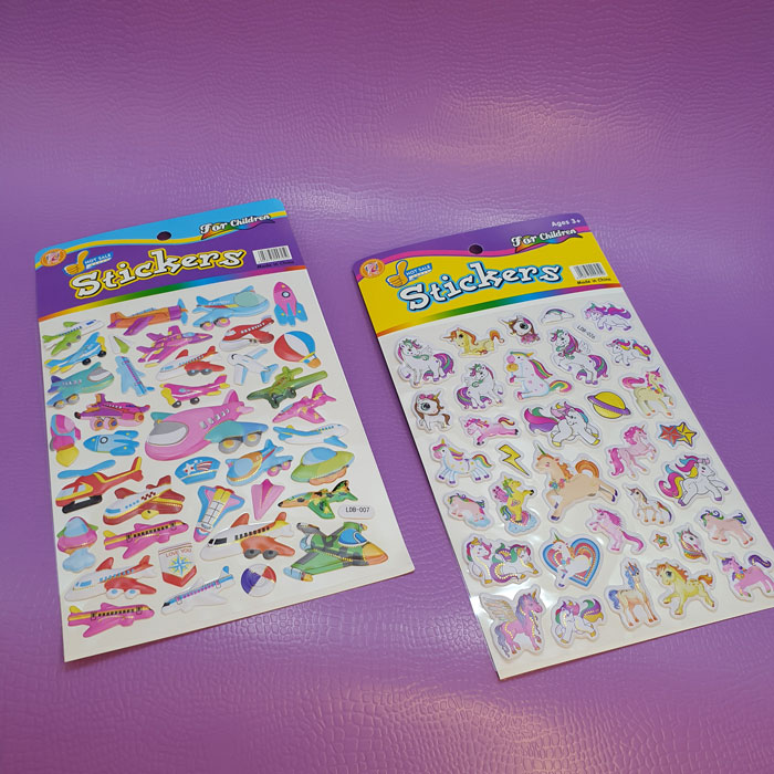 استیکر برجسته متوسط طرح جور LDB💖 - 3