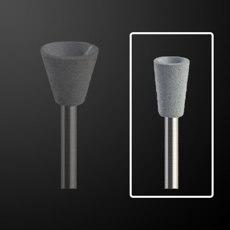 مولت پرداخت کامپوزیت کاپ شکل کوچک خاکستری توبوم