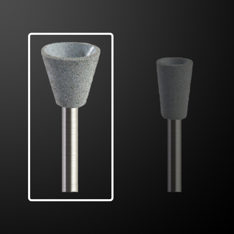 مولت پرداخت کامپوزیت کاپ شکل بزرگ خاکستری توبوم