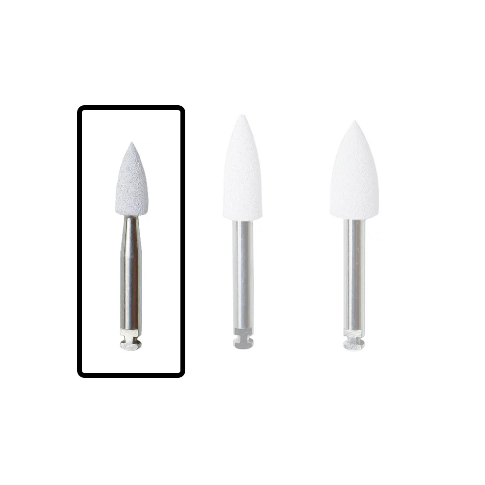 مولت پرداخت کامپوزیت شعله ای کوچک سفید توبوم