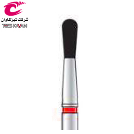 فرز الماسی کانتور روکش مخروطی معکوس باانتهای گنبدی قرمز