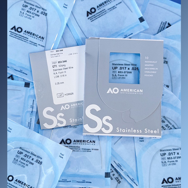 آرچ وایر استیل امریکن ارتو