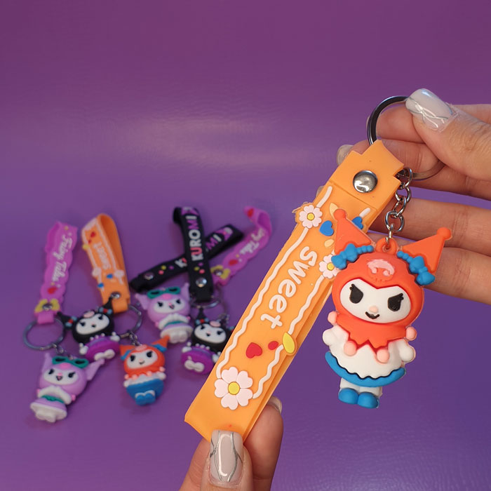 جاکلیدی سیلیکونی کرومی💜 - 3