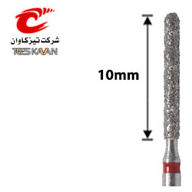 فرز الماسی کانتور روکش استوانه ای با انتهای گرد قرمز-10