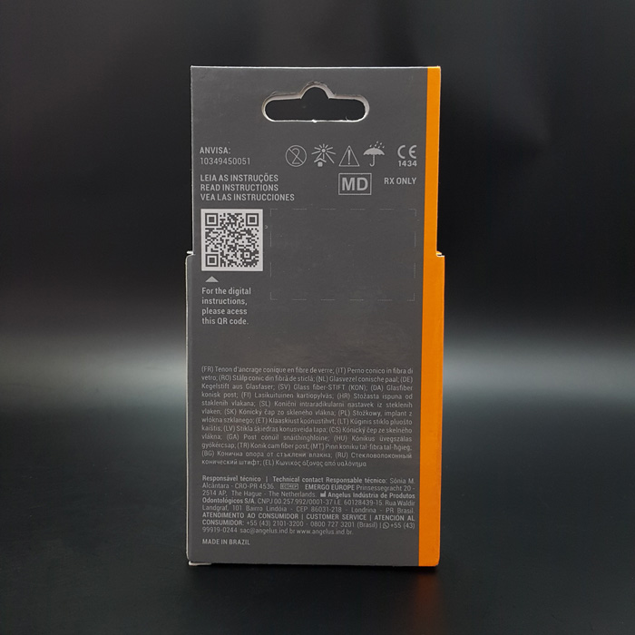 پست گلاس فایبر نوری شفاف کونیکال Exacto آنجلوس - 5