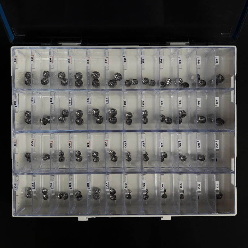 کیت 96 عددی روکش شیری کره ای باکس دنتال بینگ - 3