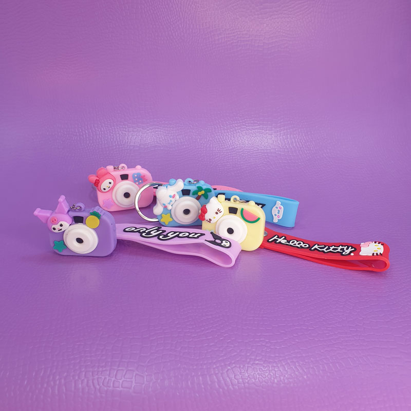 جاکلیدی سیلیکونی دوربین سانریو💜📷 - 3