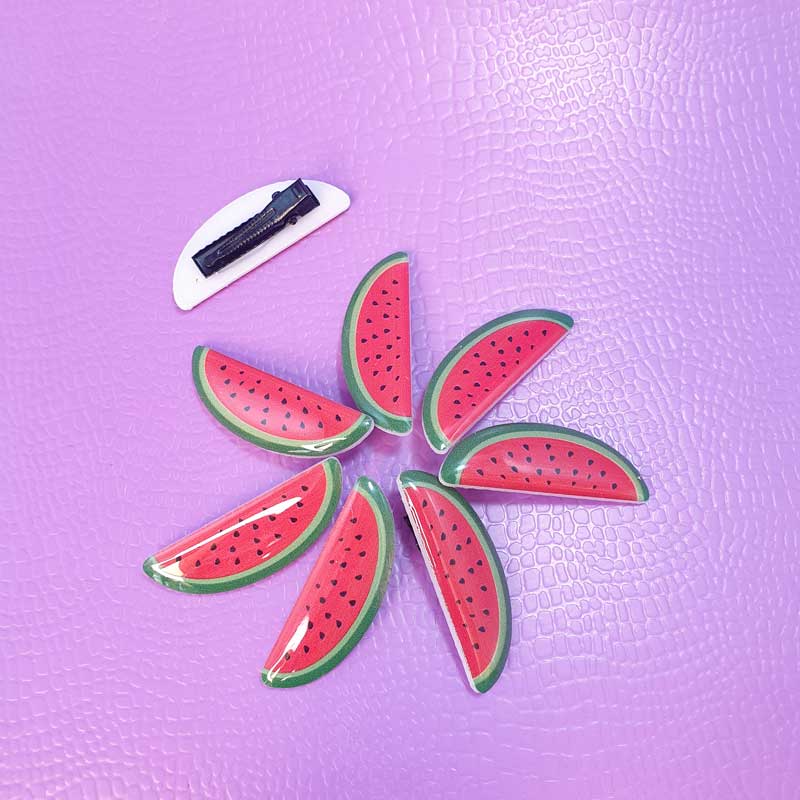 گیره انبری هندوانه رزینی (2عددی)🍉 - 4