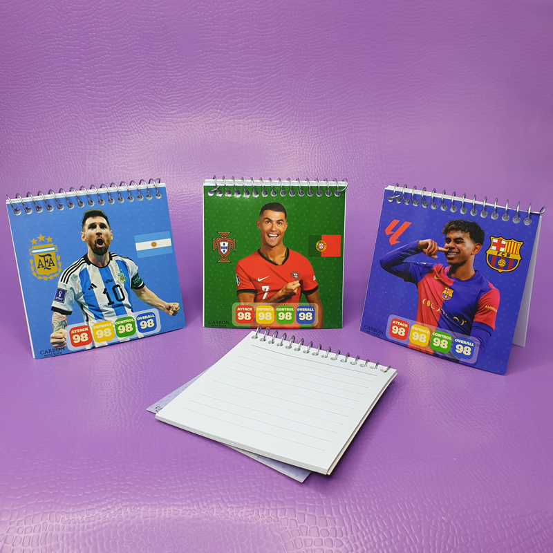 دفترچه سیمی فوتبالی کربن⚽️ - 2