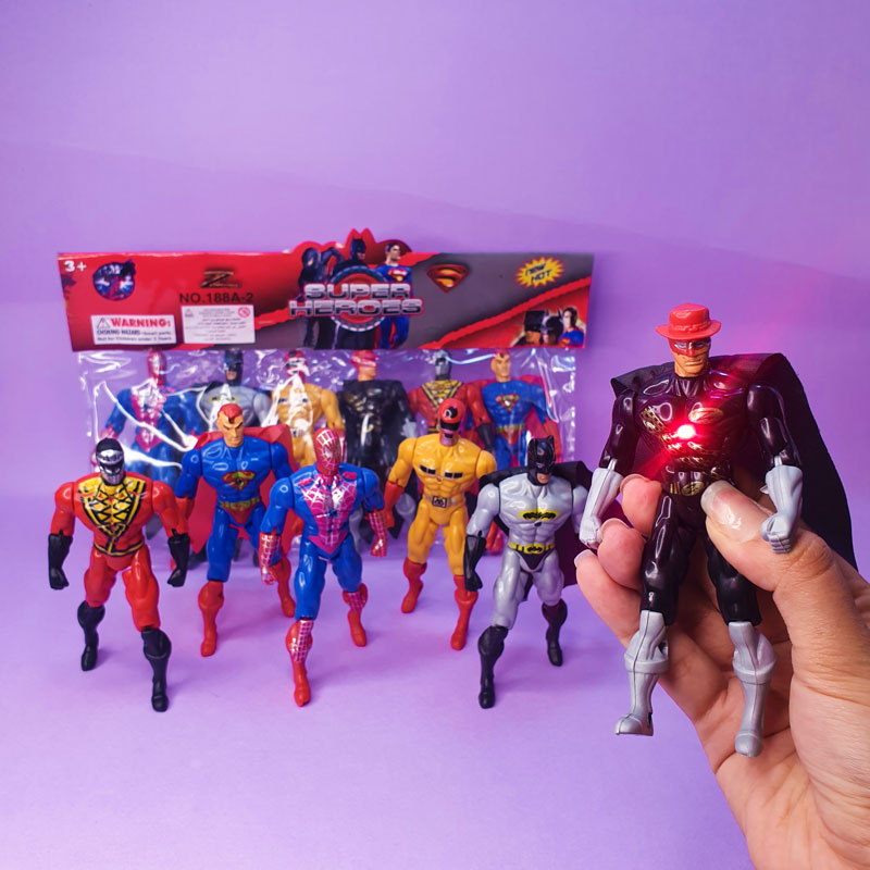 فیگور قهرمانان چراغدار🦸🏻‍♂️(وارداتی)