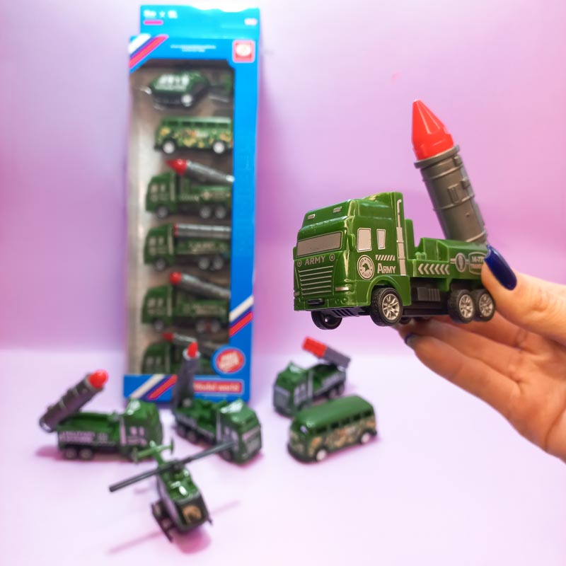 ست جنگی عقب کش- 6 عددی🚀