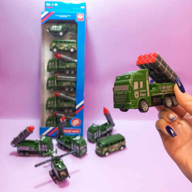 ست جنگی عقب کش- 6 عددی🚀 - 5