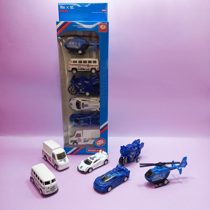 ست پلیس عقب کش- 6 عددی🚨🚓 - 3