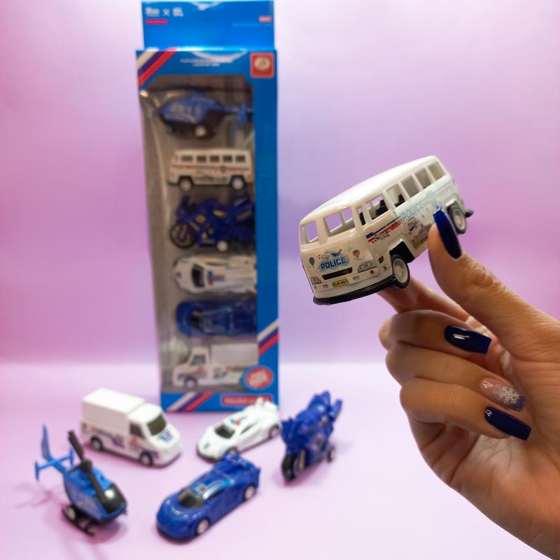 ست پلیس عقب کش- 6 عددی🚨🚓 - 4