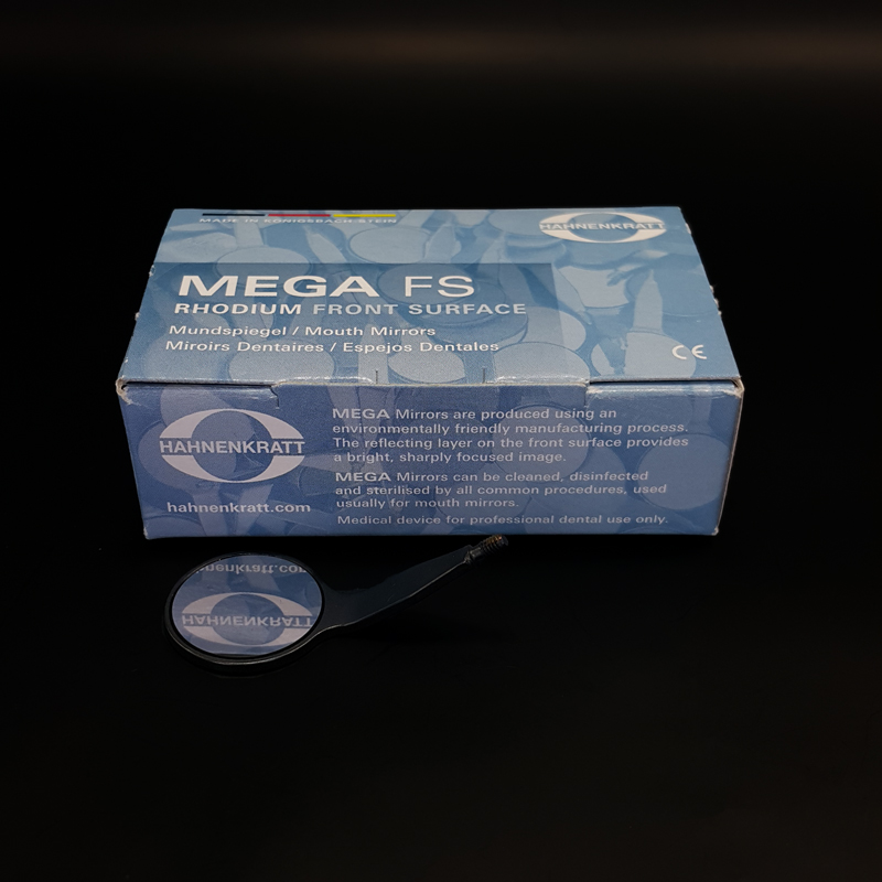 سرآینه مشکی Mega FS Rhodium هاننکرات