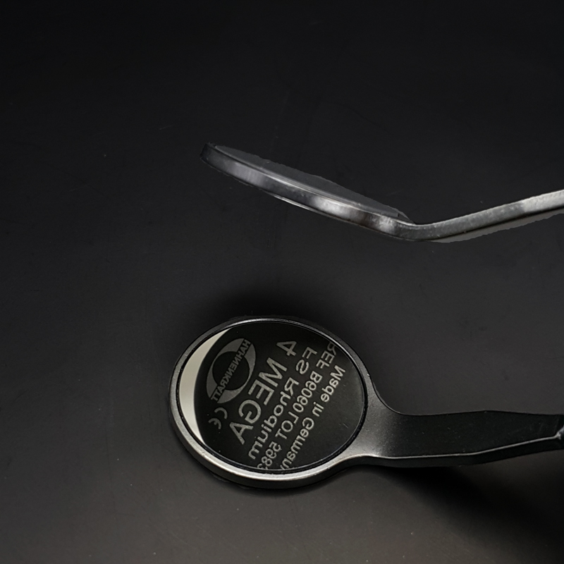 سرآینه مشکی Mega FS Rhodium هاننکرات - 2