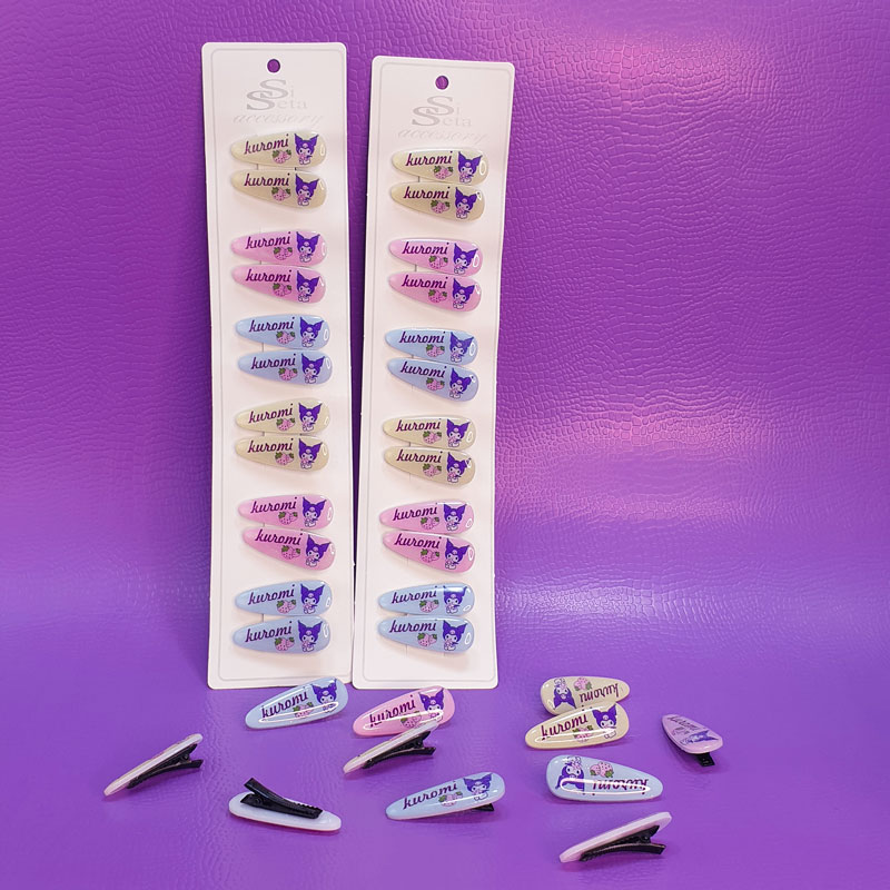 گیره رزینی پاستلی سانریو💜💓 (2عددی) - 4