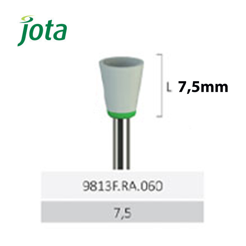 مولت سیلیکونی الماسی پرداخت سرامیک آنگل فنجانی سفید - 9813F - جوتا