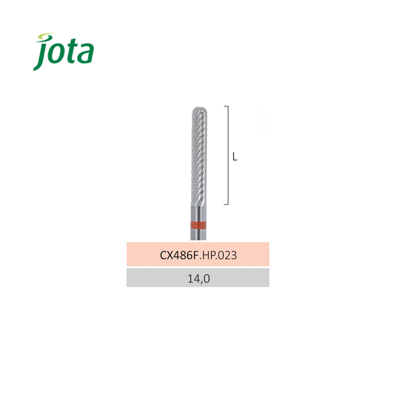 فرز کارباید ایمپلنت و آکریل بر هندپیس- CX486F- جوتا