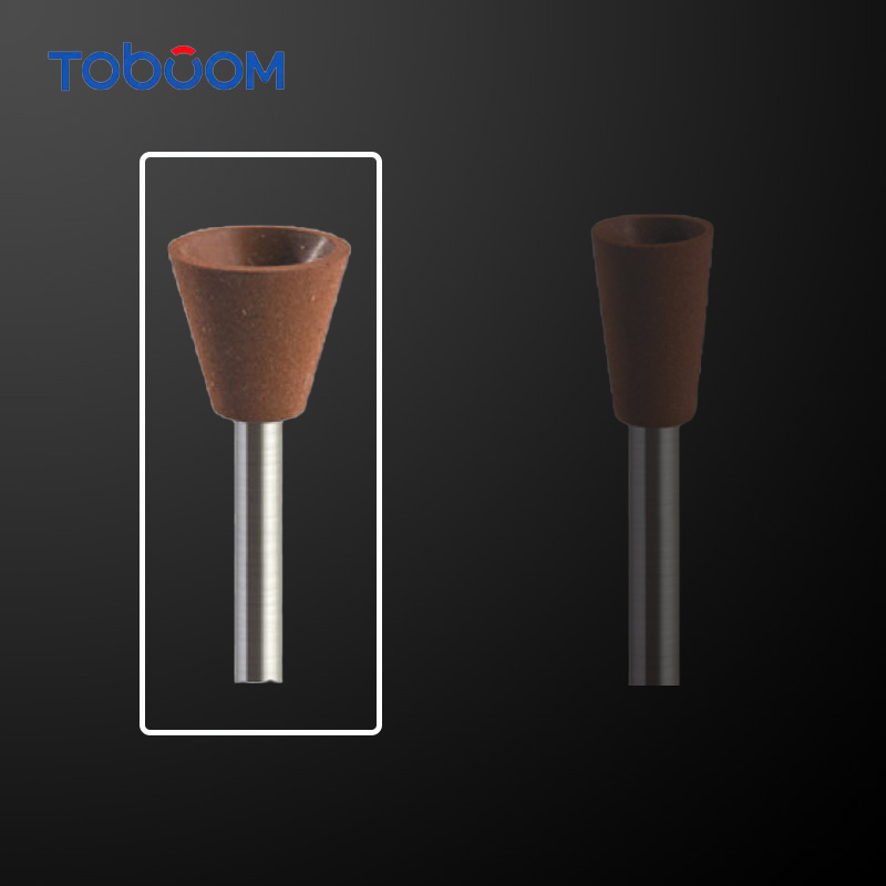 مولت پرداخت سیلیکونی آمالگام کاپ شکل بزرگ قهوه ای توبوم