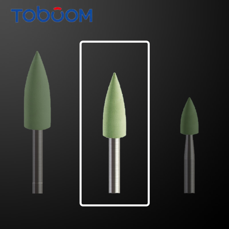 مولت پرداخت سیلیکونی آمالگام شعله ای متوسط سبز توبوم