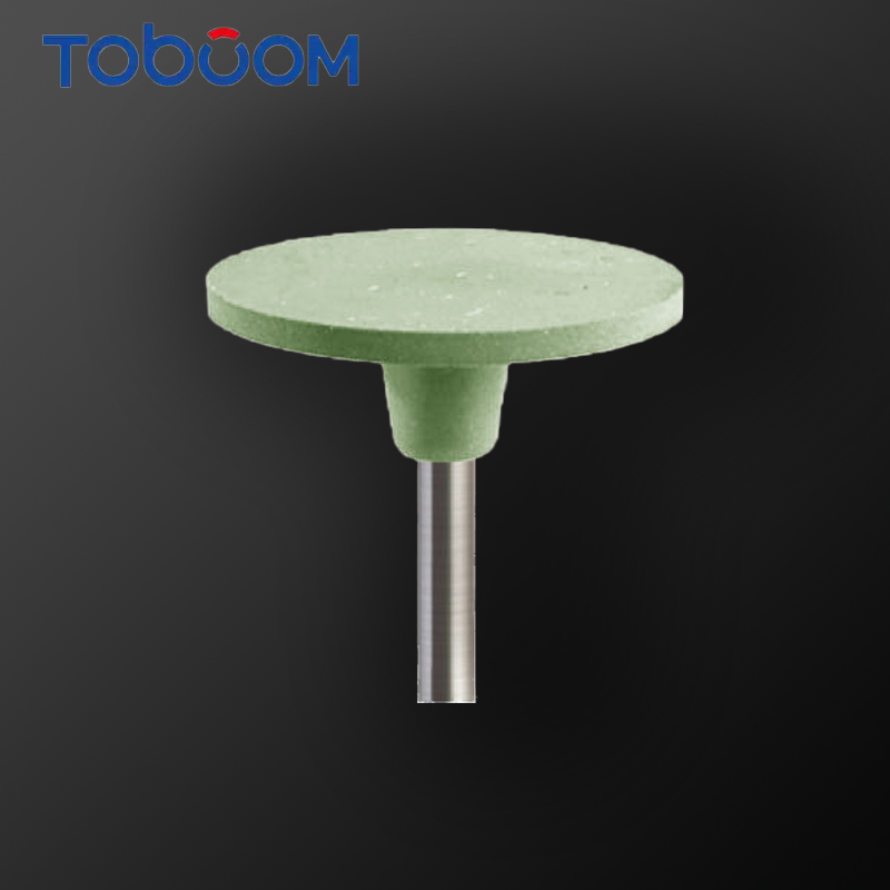 مولت پرداخت سیلیکونی آمالگام دیسک تخت سبز توبوم