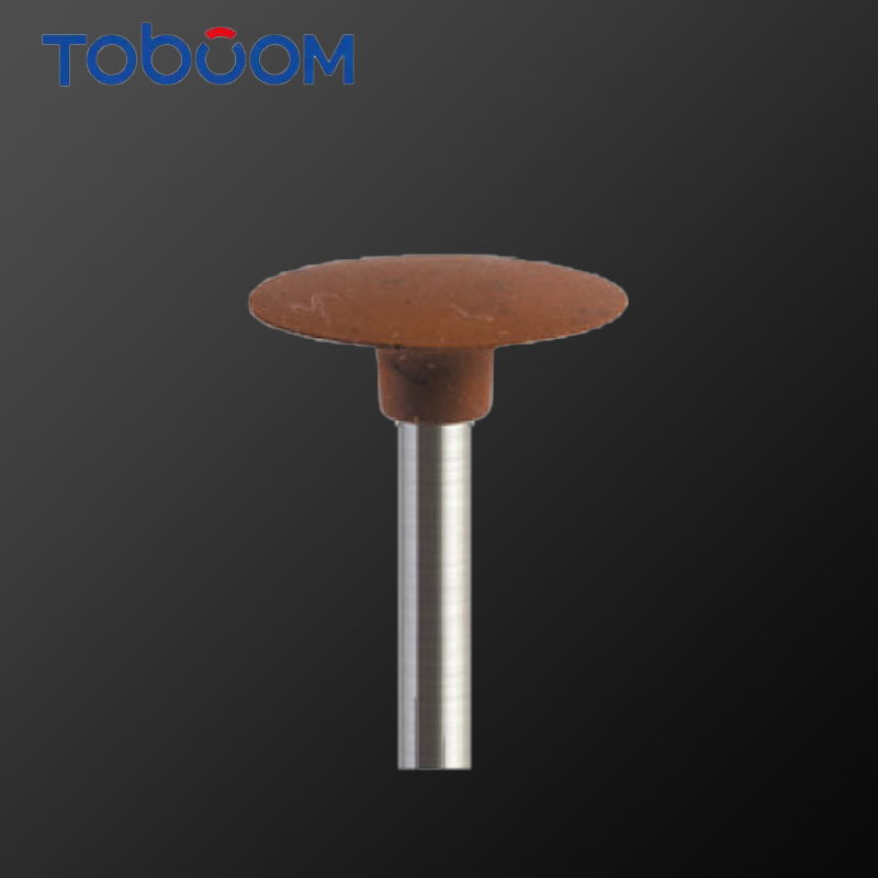 مولت پرداخت سیلیکونی آمالگام دیسک برجسته قهوه ای توبوم