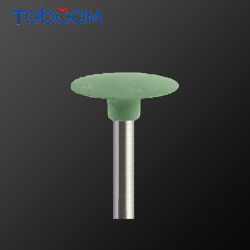 مولت پرداخت سیلیکونی آمالگام دیسک برجسته سبز توبوم