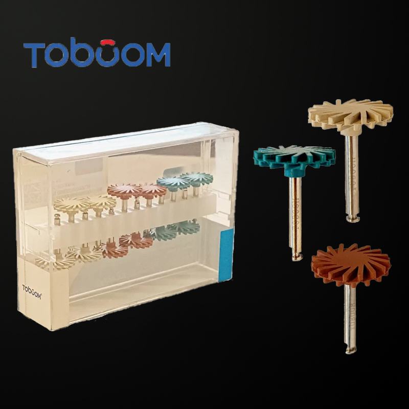 کیت دیسک پرداخت خورشیدی رزین کامپوزیت 12 عددی 3 رنگ توبوم