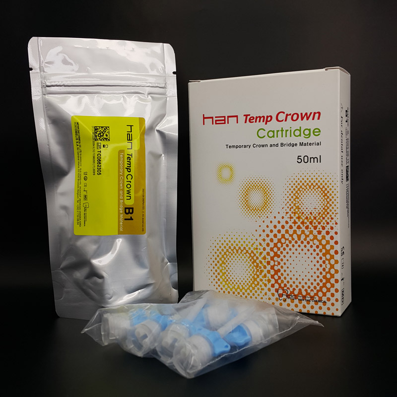 ماده ساخت روکش موقت - کره ای هان - 3