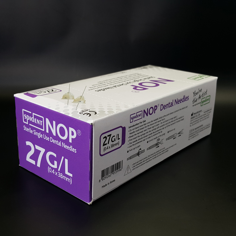 سرسوزن تزریق متریک گیج 27 طول NOP 38mm