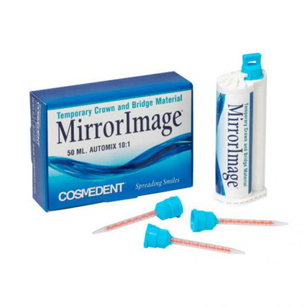 کامپوزیت ساخت روکش موقت Mirror Image کازمدنت