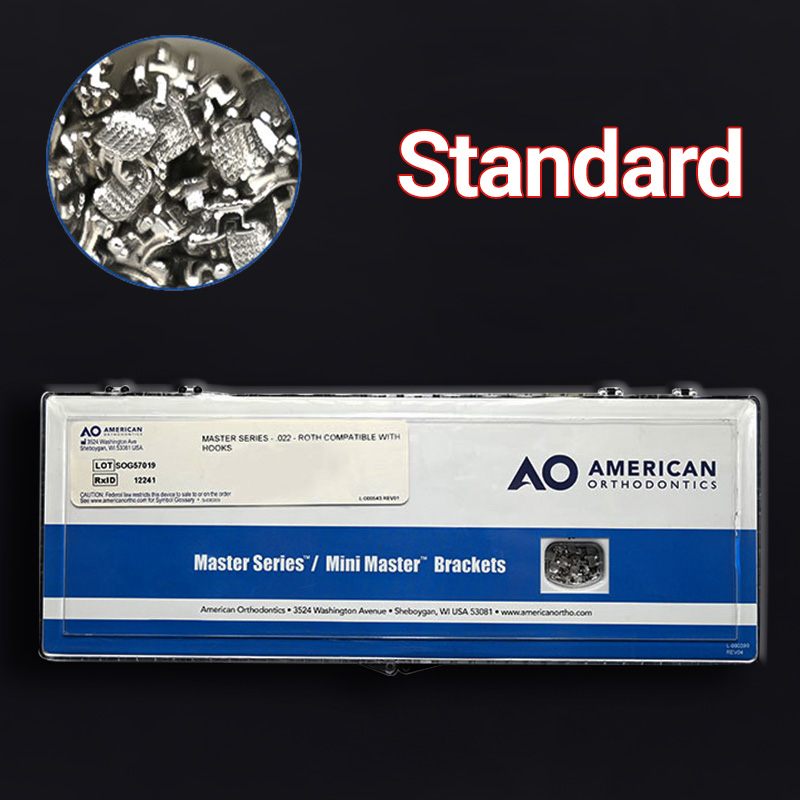 کیت براکت فلزی 50 کیسی Standard سری Master امریکن ارتو