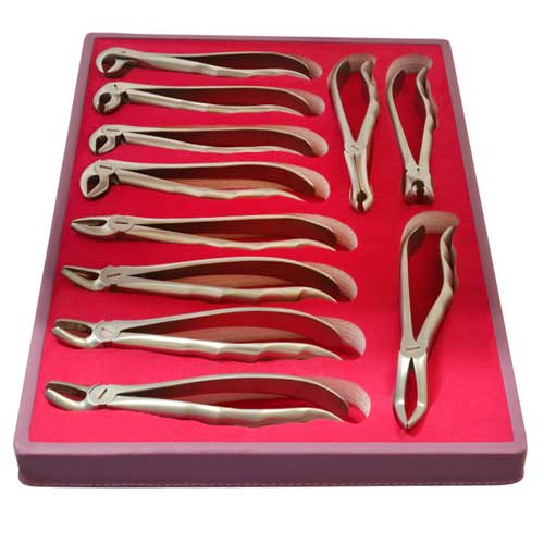 فورسپس بزرگسال ست 11 عددی آناتومیک- دناپویا