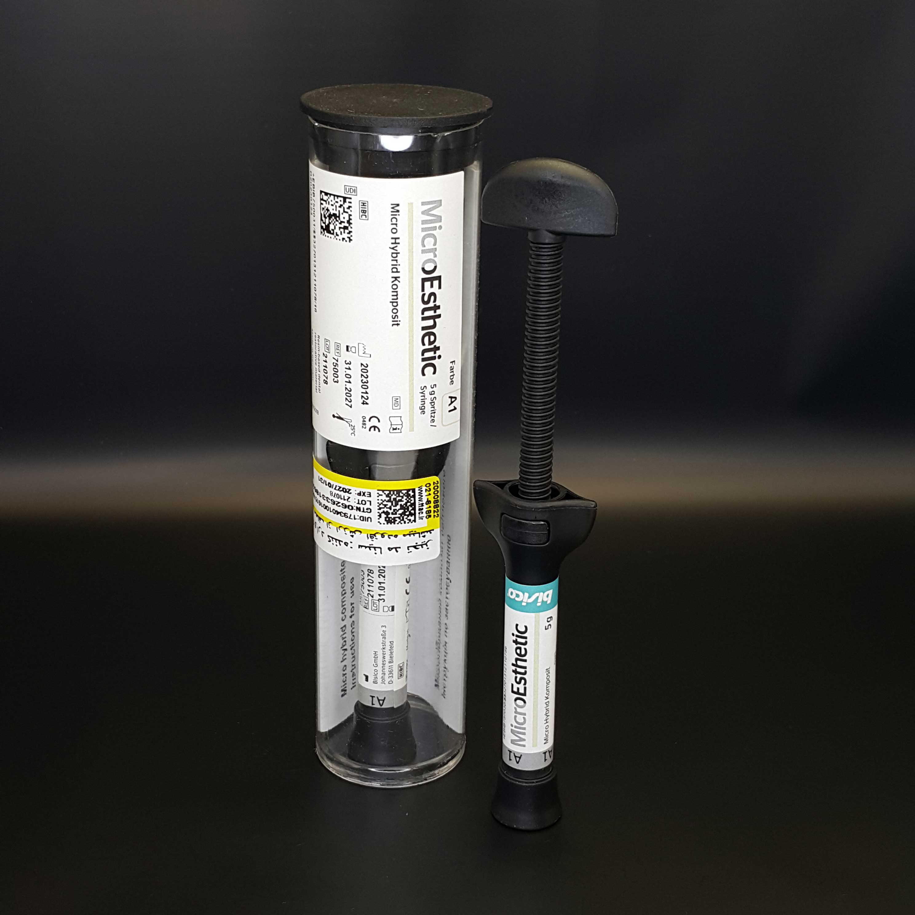 کامپوزیت جامد میکرو استاتیک زیبایی بیزیکو