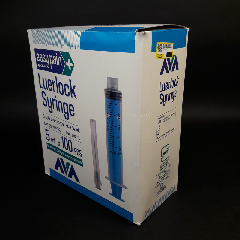 سرنگ سرپیچی قفل شونده(نوک تیز) آوا - 4