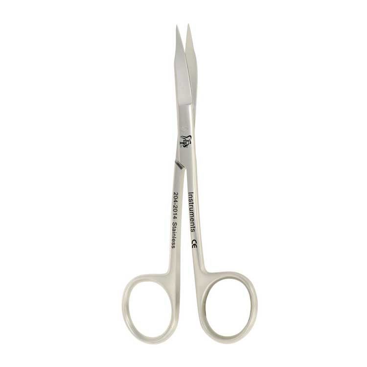 قیچی جراحی دسته خم دار- دناپویا