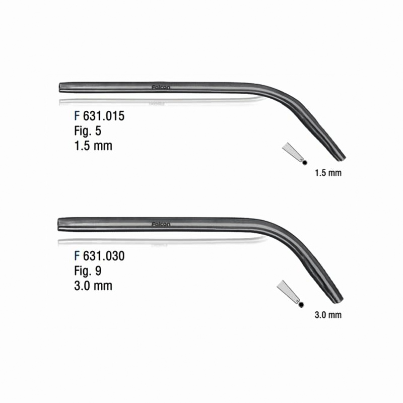 سرساکشن جراحی لوله ای فلزی- فالکن