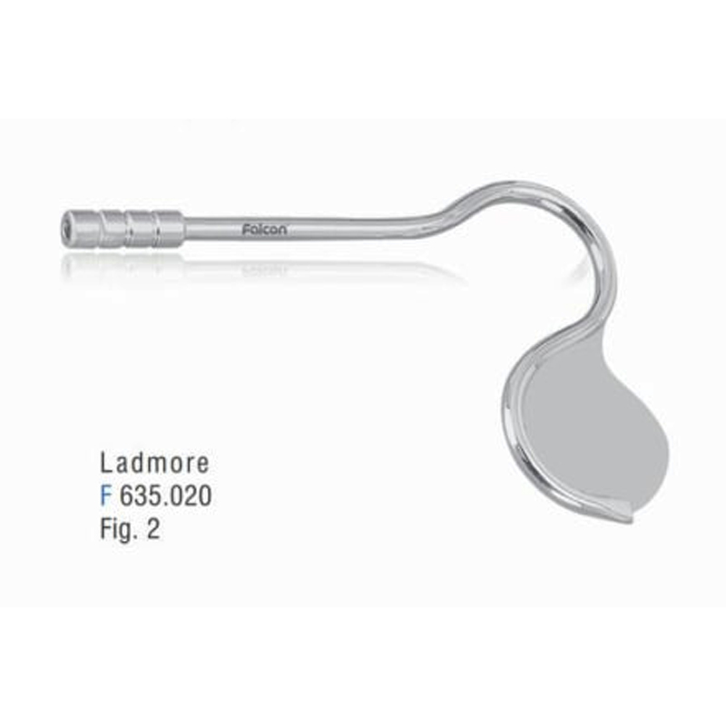 سرساکشن جراحی همراه زبان گیر (Ladmore)- فالکن